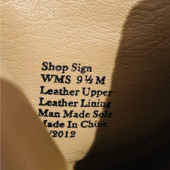 Kenneth Cole New York vintage 2000s leather high heel booties, 9 1/2 - Picture 5 of 6